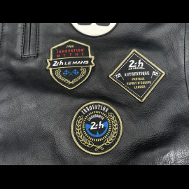 24h le Mans Lederjacke Pierre Schwarz 27928-1504 - herren