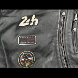 24h le Mans Leather Jacket Pierre Black 27928-1504 - men