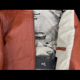 24h le Mans Leather Jacket Sten Rusty 27930-9920 - men