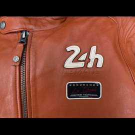 24h le Mans Leather Jacket Sten Rusty 27930-9920 - men