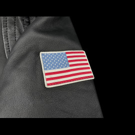 24h le Mans Lederjacke Sten Schwarz 27930-1504 - herren