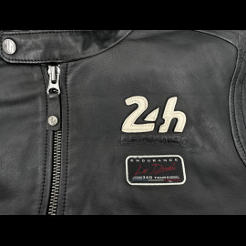 24h le Mans Lederjacke Sten Schwarz 27930-1504 - herren