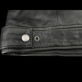 24h le Mans Lederjacke Sten Schwarz 27930-1504 - herren