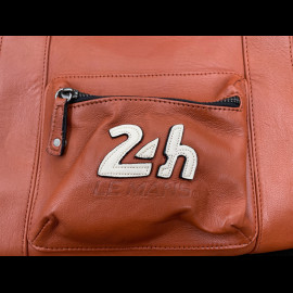 24h le Mans Leder Reisetasche Georges Planeur Rostrot 27937-9920