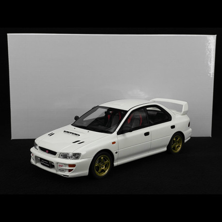 Subaru Impreza WRX Type RA STI 2000 Pure White 1/18