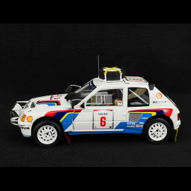 Peugeot 205 T16 n° 6 Rallye Safari 1985 1/18 GT Spirit OT1161
