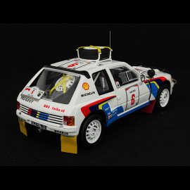 Peugeot 205 T16 n° 6 Rallye Safari 1985 1/18 GT Spirit OT1161