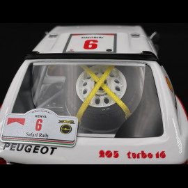 Peugeot 205 T16 n° 6 Rallye Safari 1985 1/18 GT Spirit OT1161