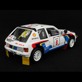 Peugeot 205 T16 n° 6 Rallye Safari 1985 1/18 GT Spirit OT1161