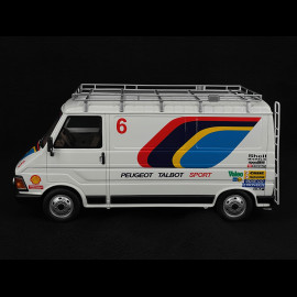 Set Rallye Peugeot 205 T16 n° 5 Winner Tour de Corse 1986 with Trailer 1/18 Ottomobile OT384