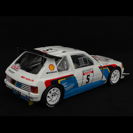 Set Rallye Peugeot 205 T16 n° 5 Winner Tour de Corse 1986 with Trailer 1/18 Ottomobile OT384