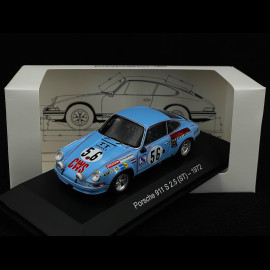 Porsche 911 ST 2.5 n° 56 1972 Blue 1/43 Spark MAP02035423