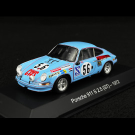 Porsche 911 ST 2.5 n° 56 1972 Blue 1/43 Spark MAP02035423