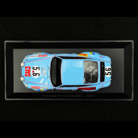 Porsche 911 ST 2.5 n° 56 1972 Blue 1/43 Spark MAP02035423
