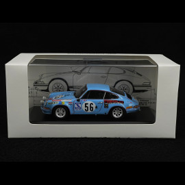 Porsche 911 ST 2.5 n° 56 1972 Blue 1/43 Spark MAP02035423