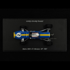 Johnny Servoz-Gavin Matra MS5 n° 2 Monaco GP 1967 1/43 Spark S1595