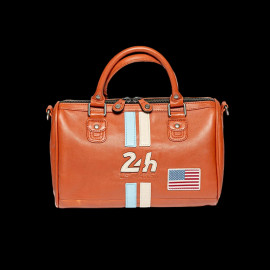 24h le Mans Leather Handbag Rosy Rusty 27940-9920