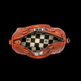 24h le Mans Leather Handbag Rosy Rusty 27940-9920