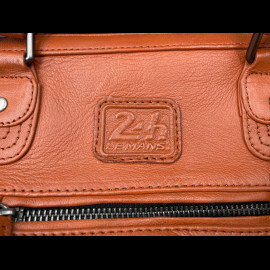 24h le Mans Leather Handbag Rosy Rusty 27940-9920