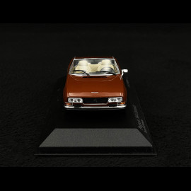 Peugeot 504 Cabriolet 1974 Golden Brown Metallic 1/43 Minichamps 400112131
