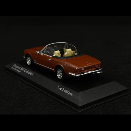 Peugeot 504 Cabriolet 1974 Golden Brown Metallic 1/43 Minichamps 400112131
