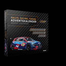 Hyundai i30 N TCR Adventskalender n° 831 2021 Rallye / Tuning / Rennen 1/43 Franzis 67192