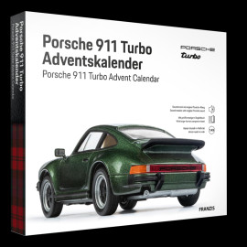 Porsche 911 Advent Calendar Turbo 3.0 Type 930 1977 Oak Green 1/43 Franzis 67233