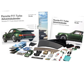 Porsche 911 Advent Calendar Turbo 3.0 Type 930 1977 Oak Green 1/43 Franzis 67233