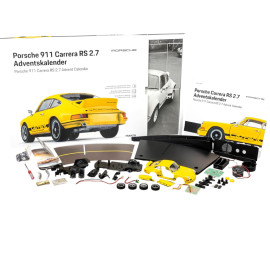 Porsche 911 Advent Calendar Carrera RS 2.7 1973 Yellow 1/24 Franzis 67273