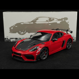 Porsche Cayman GT4 RS 2024 Weissach Package Guards Red 1/18 Minichamps 110062120