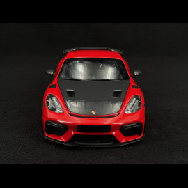 Porsche Cayman GT4 RS 2024 Weissach Package Guards Red 1/18 Minichamps 110062120