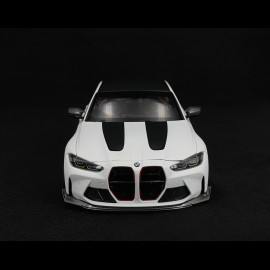 BMW M3 CS 2023 White 1/18 Minichamps 110023500