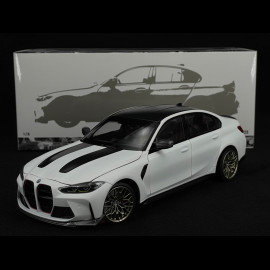 BMW M3 CS 2023 White 1/18 Minichamps 110023500