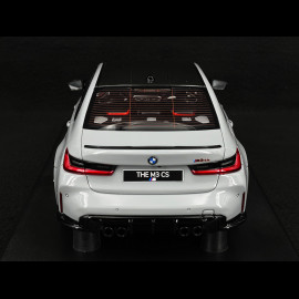 BMW M3 CS M 2024 Brooklyn Grey 1/18 GT Spirit GT510