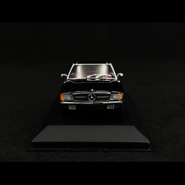 Mercedes-Benz 350 SL Cabriolet Hardtop R107 1971 Black Red 1/43 Minichamps 430033451 Mercedes-Benz 350 SL Cabriolet Hardtop R107 1971 Black Red 1/43 Minichamps 430033451