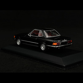 Mercedes-Benz 350 SL Cabriolet Hardtop R107 1971 Black Red 1/43 Minichamps 430033451 Mercedes-Benz 350 SL Cabriolet Hardtop R107 1971 Black Red 1/43 Minichamps 430033451
