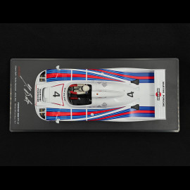 Porsche 936 Martini Racing n°4 Winner 24H Le Mans 1977 with Figurin by Jürgen Barth 1/18 Werk83 W18020001