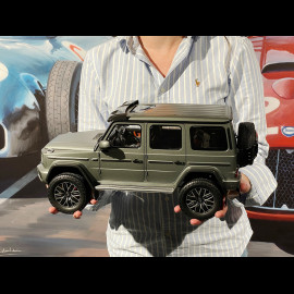 Mercedes-AMG G63 4x4 2024 Platinum Grey 1/12 NZG 103000061 1030/61