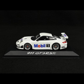 Porsche 911 GT3 RSR Typ 997 Mobil 1 2010 Weiß 1/43 Minichamps 40107MOBIL1