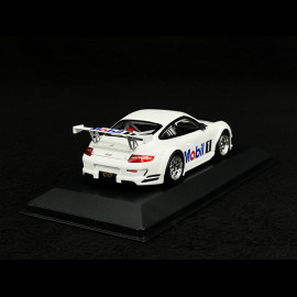 Porsche 911 GT3 RSR Type 997 Mobil 1 2010 White 1/43 Minichamps 40107MOBIL1