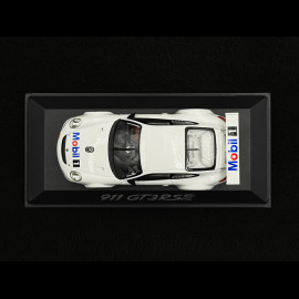 Porsche 911 GT3 RSR Typ 997 Mobil 1 2010 Weiß 1/43 Minichamps 40107MOBIL1