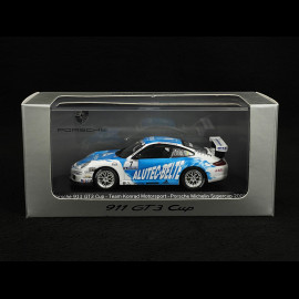 Hannes Neuhauser Porsche 911 GT3 Cup Type 997 Porsche Supercup 2006 n°7 Blue White 1/43 Minichamps WAP02013117