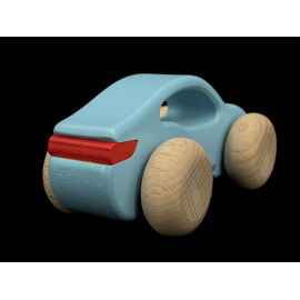 Set of 2 Porsche 917 Salzburg + Porsche Taycan Wooden Car