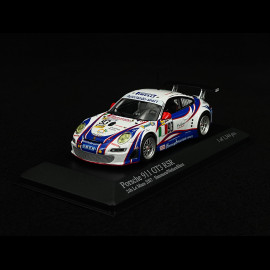 Porsche 911 GT3 RSR Type 997 24H Le Mans 2007 n°93 White Blue Red 1/43 Minichamps 400076793