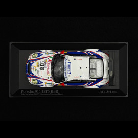 Porsche 911 GT3 RSR Typ 997 24H Le Mans 2007 Nr.93 Weiß Blau Rot 1/43 Minichamps 400076793