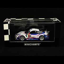 Porsche 911 GT3 RSR Typ 997 24H Le Mans 2007 Nr.93 Weiß Blau Rot 1/43 Minichamps 400076793