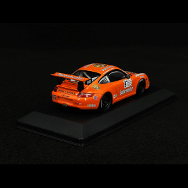 Tom Papadopoulos Porsche 911 GT3 Cup Type 997 IMSA GT3 Cup 2007 n°97 Orange 1/43 Minichamps 400076497