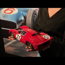 Ferrari 330 P4 n° 21 2nd 24h Le Mans 1967 1/12 Werk83 W1201401