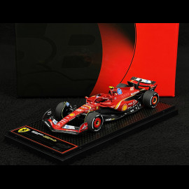 Carlos Sainz Ferrari SF24 n° 55 3rd GP Monaco F1 2024 1/43 BBR Models BBRC303B