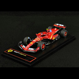Carlos Sainz Ferrari SF24 n° 55 3rd GP Monaco F1 2024 1/43 BBR Models BBRC303B